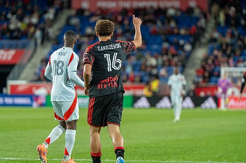 Julian Hall during New York Red Bulls vs FC Dallas on May 2, 2026