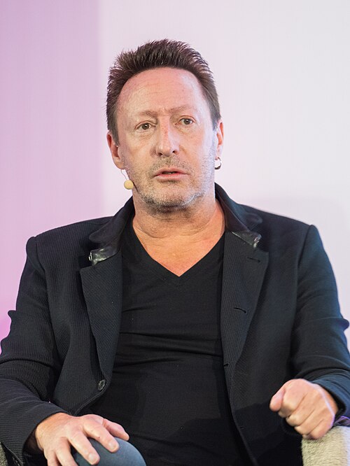Julian Lennon, singer-songwriter, author, and environmentalist, at the 2025 SXSW London festival in London, England.