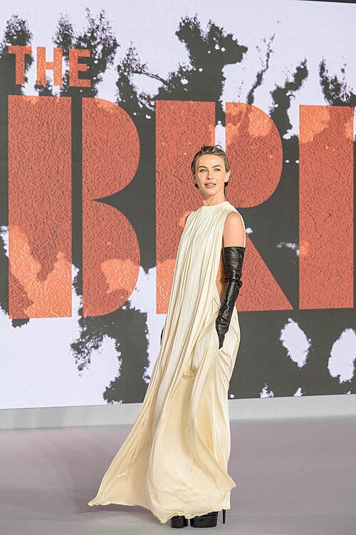 Julianne Hough posing for the photo call at the world premiere of Bride Movie in London, Cineworld Leicester Square, February 2026