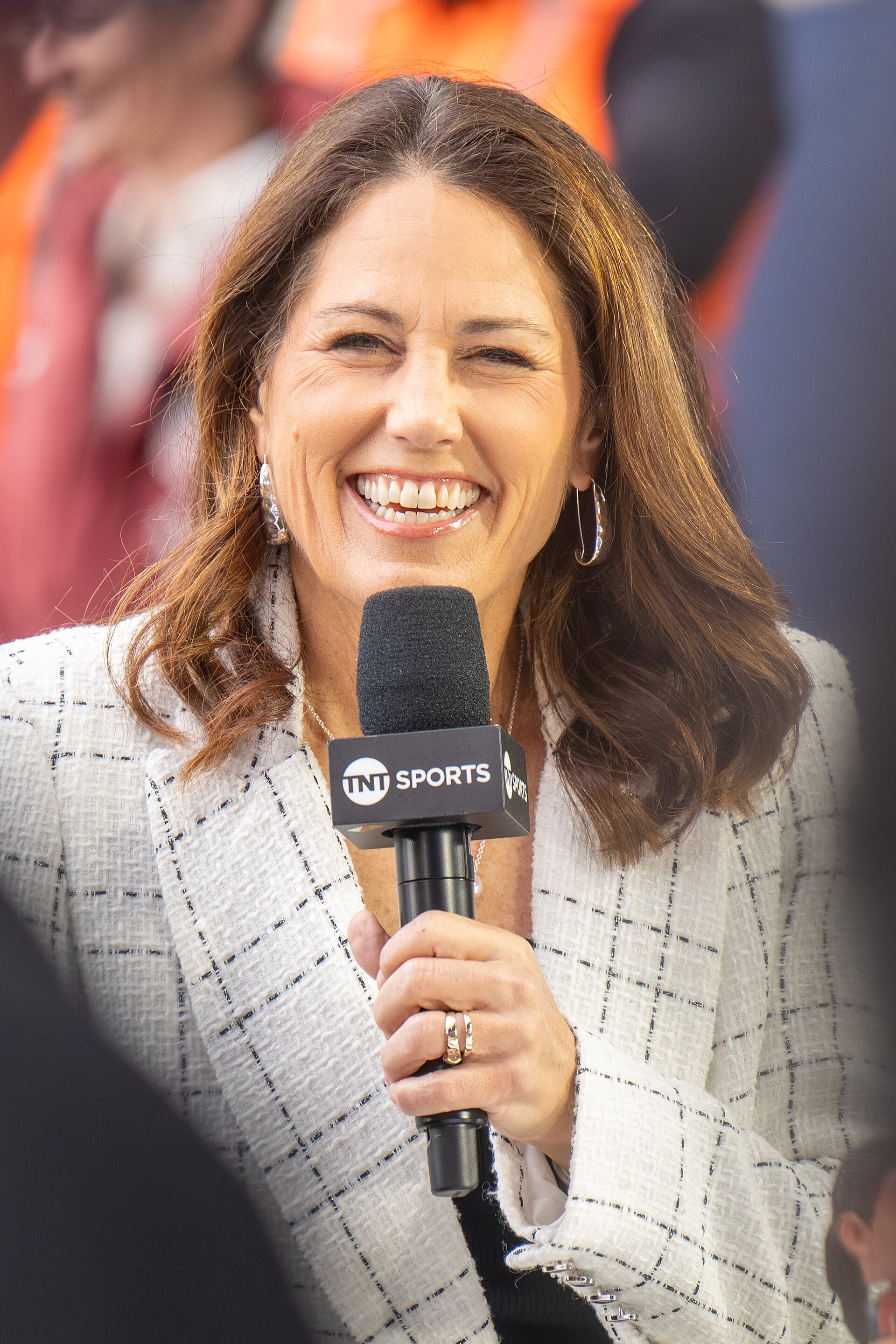 Julie Foudy during the US Women's Soccer Team vs Colombia at the SheBelieves Cup on March 7, 2026