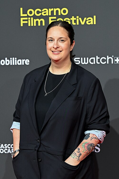 Julie Pacino, director, at the Locarno Film Festival in Locarno, Switzerland in August 2025