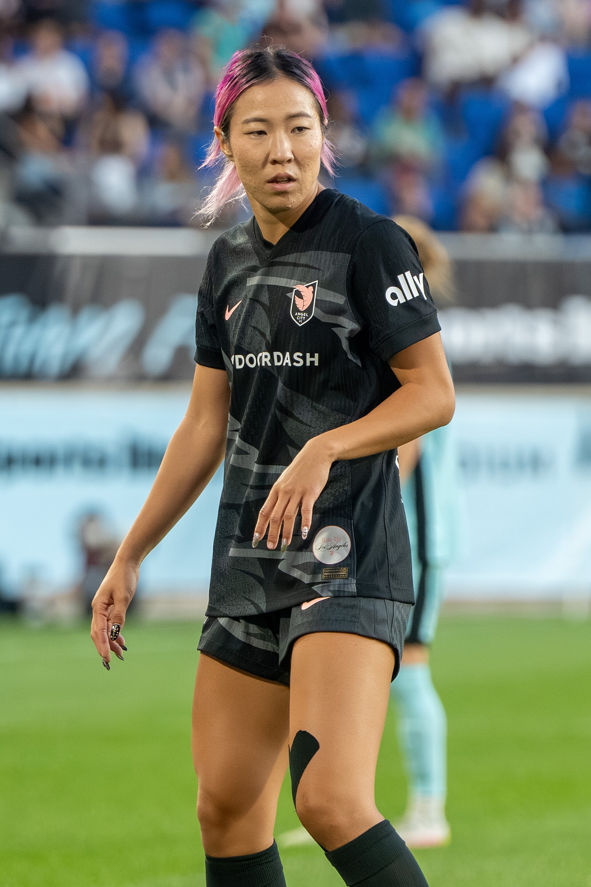 Jun Endo during Gotham vs Angel City Sep 7 25