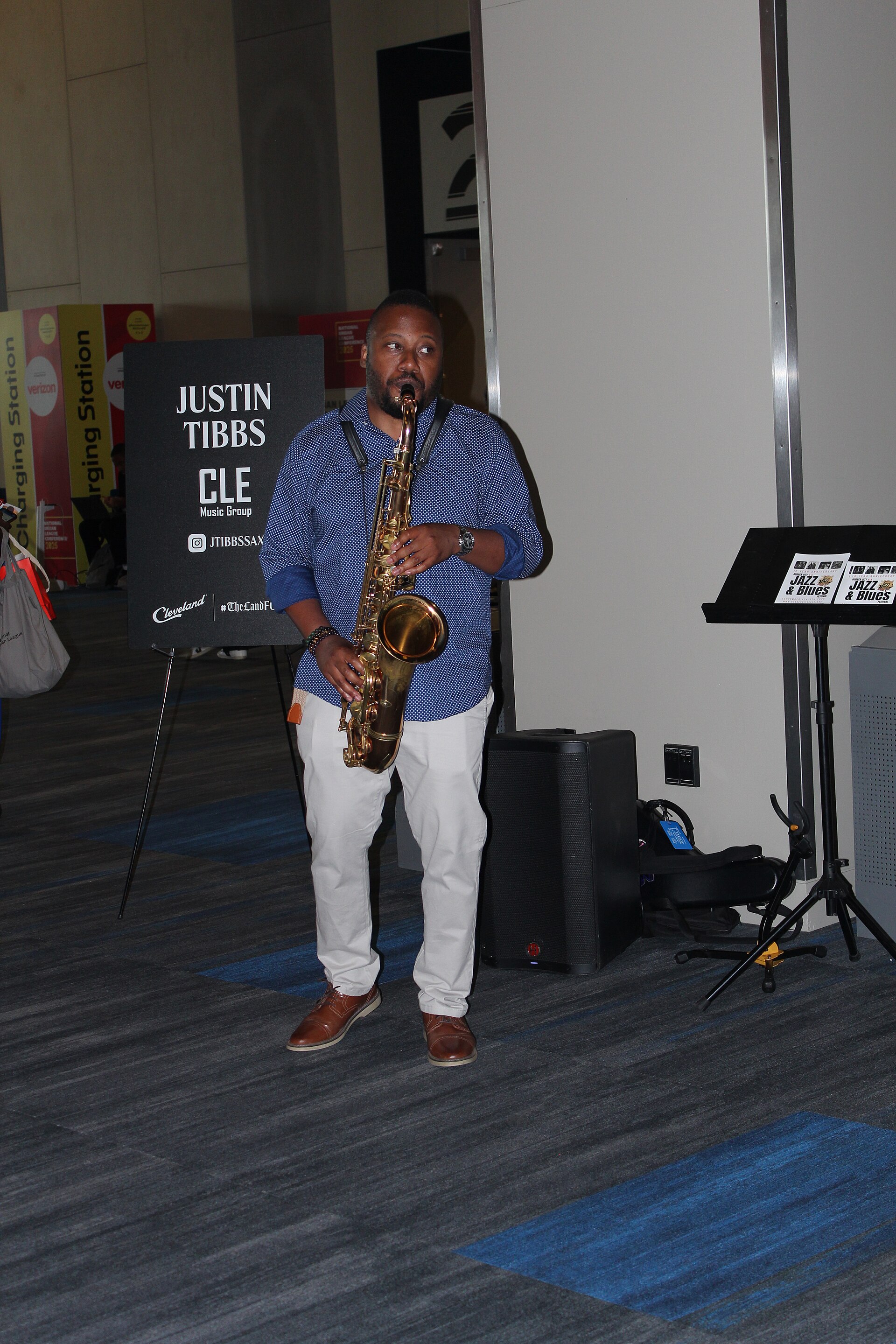 Justin Tibbs, CLE Music Group, at the 2025 National Urban League Conference.