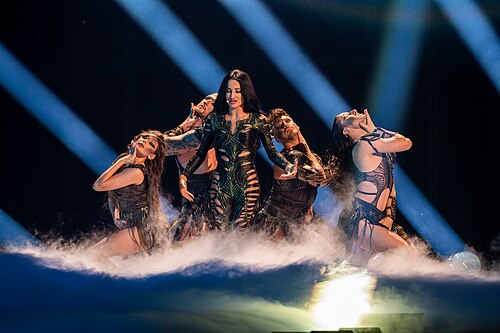Justyna Steczkowska, Eurovision 2025 1st semi final live show