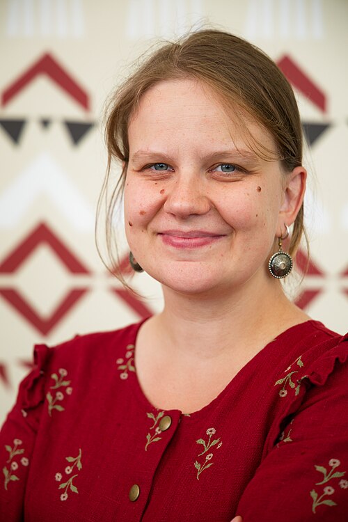Käbi Laan at Wikimania 2025