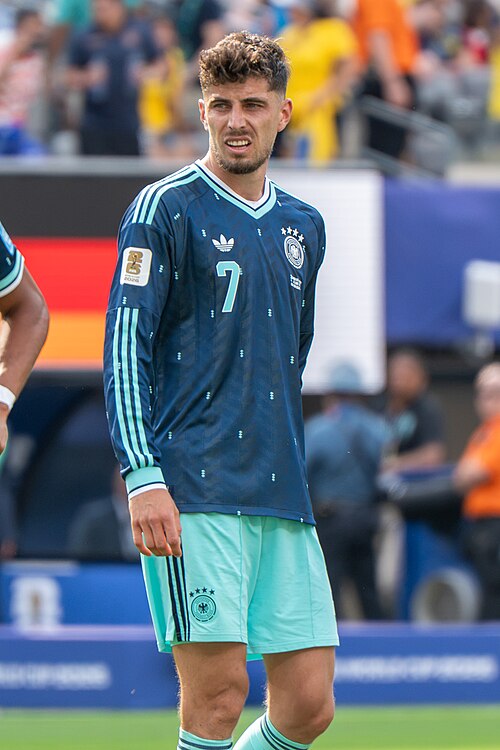 Kai Havertz during Ecuador v Germany on 25 June 2026 at the 2026 FIFA World Cup