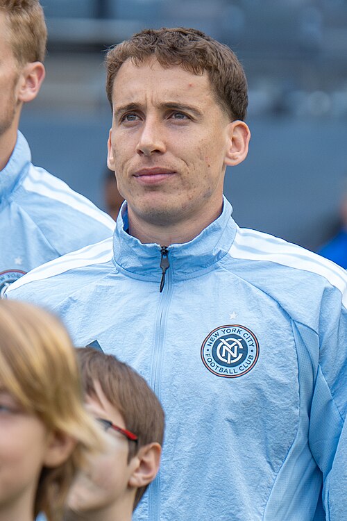 Kai Trewin during New York City FC vs Columbus Crew on May 10, 2026