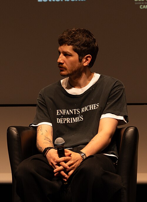Kantemir Balagov at 2026 Cannes Film Festival during a Q&A about Butterfly Jam