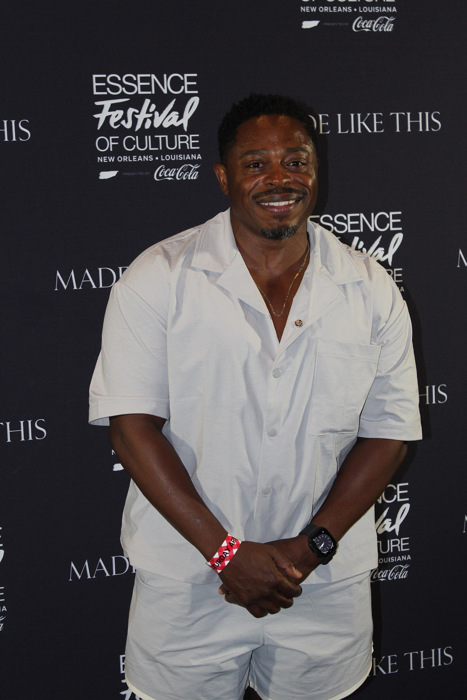 Kareem J. Grimes at the Essence Festival of Culture 2025 in New Orleans, Louisiana in July 2025.