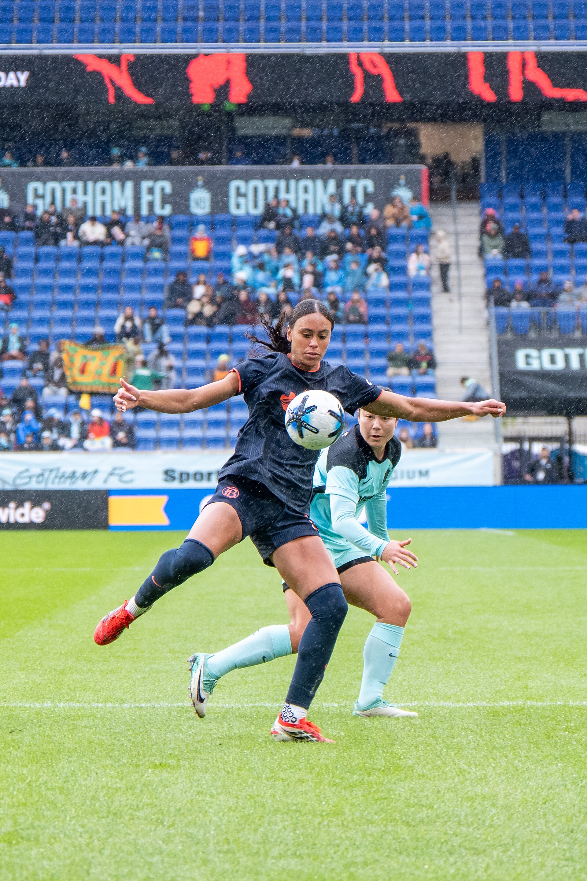 Karlie Lema during Gotham FC vs Bay FC on April 25 2026