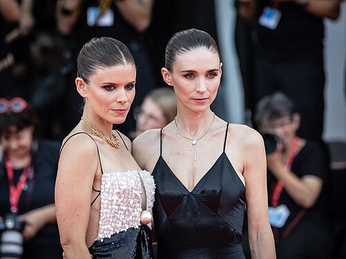 Kate Mara and Rooney Mara at the 83rd Venice International Film Festival