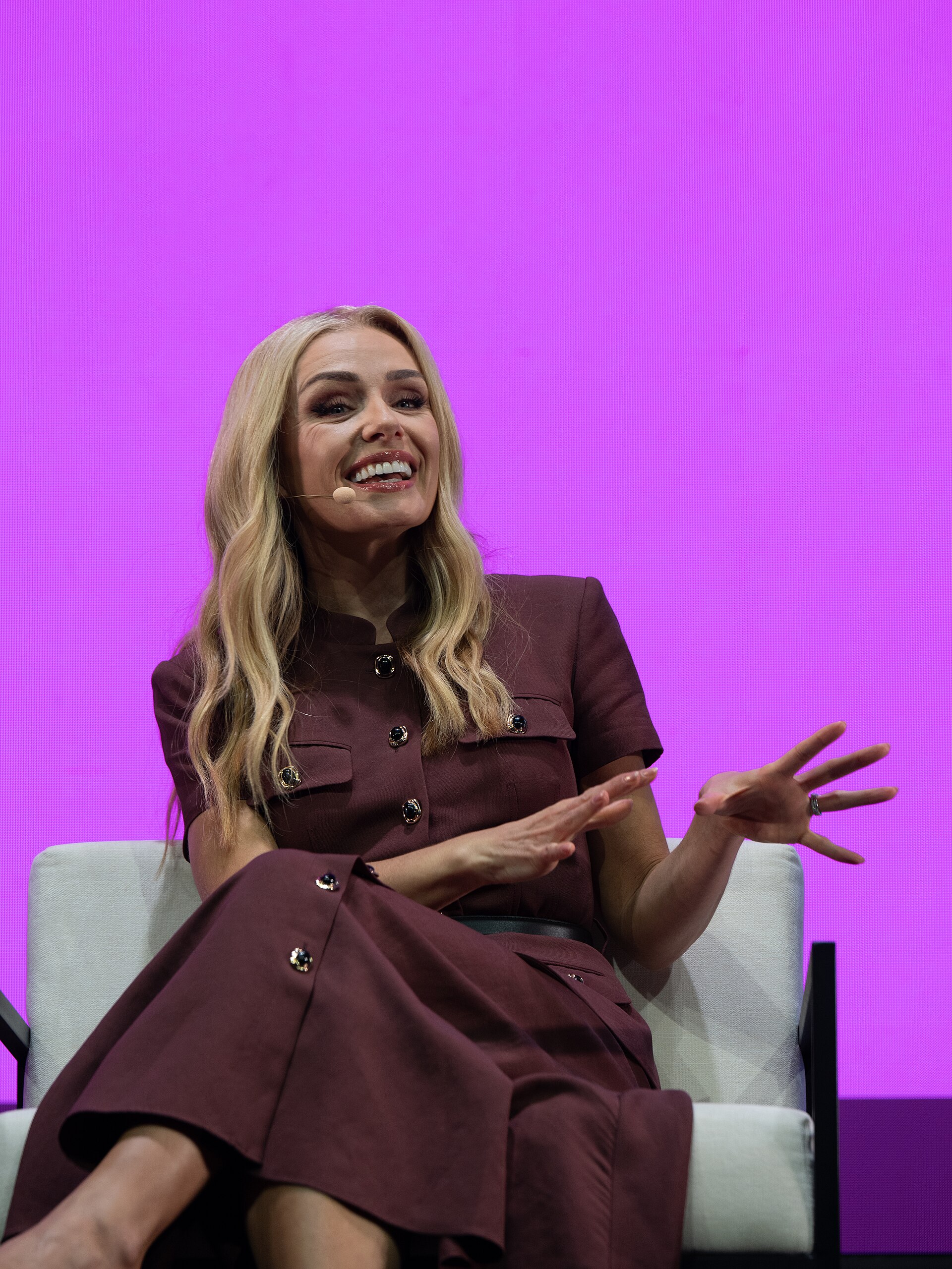 Katherine Jenkins OBE, Welsh Mezzo Soprano, at the SXSW London festival hosted in London, England during June 2026.
