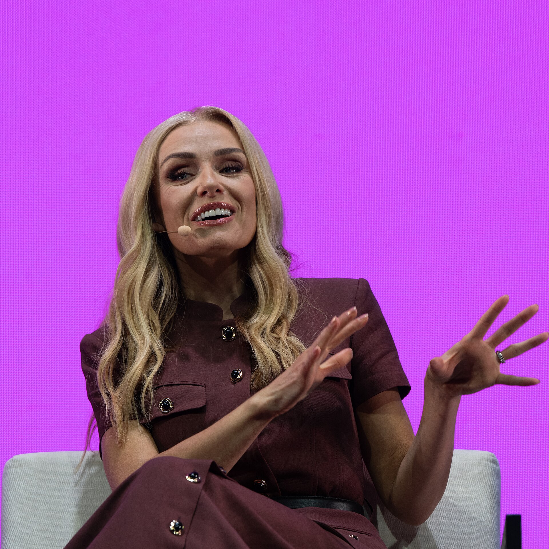 Katherine Jenkins OBE, Welsh Mezzo Soprano, at the SXSW London festival hosted in London, England during June 2026.