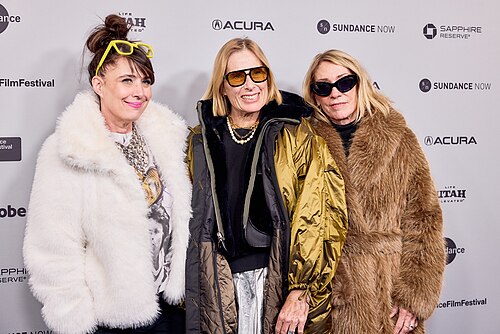 Kathleen Hanna, Tamra Davis, Kim Gordon, and Jessica Hernández at the 2026 Sundance Film Festival for The Best Summer