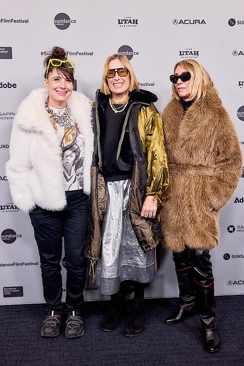 Kathleen Hanna, Tamra Davis, Kim Gordon, and Jessica Hernández at the 2026 Sundance Film Festival for The Best Summer