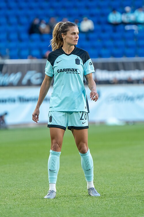 Katie Lampson during Gotham FC v Racing Louisville on May 3, 2026