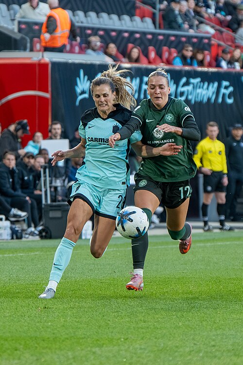 Katie Lampson during Gotham FC v Racing Louisville on May 3, 2026