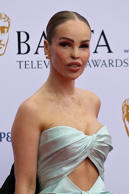 Katie Piper at TV BAFTA red carpet May 26