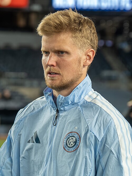 Keaton Parks during NYCFC vs Colorado Rapids on March 14, 2026