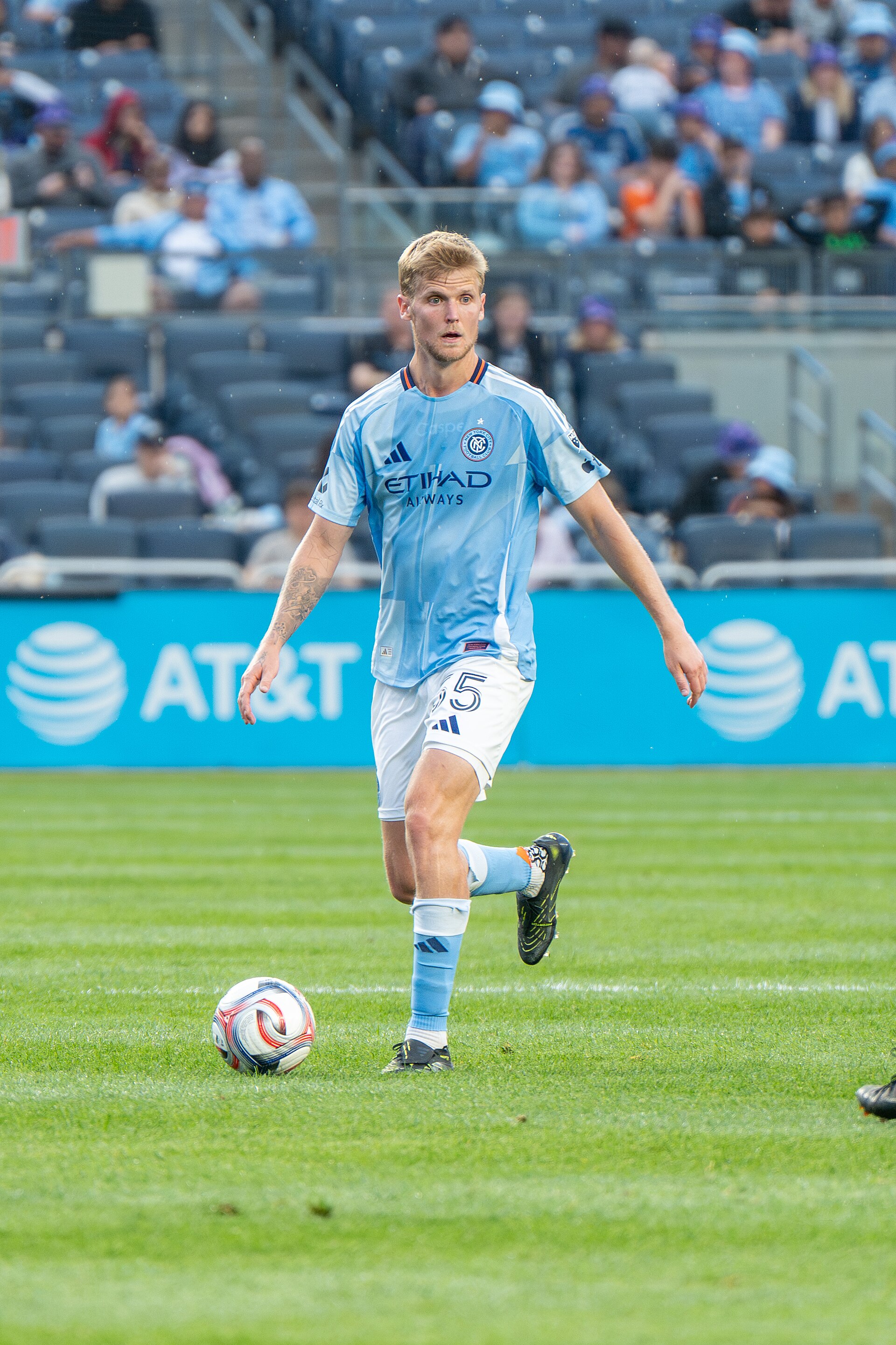 Keaton Parks during New York City FC vs Columbus Crew on May 10, 2026