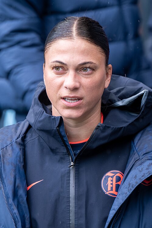 Kelli Hubly during Gotham FC vs Bay FC on April 25, 2026