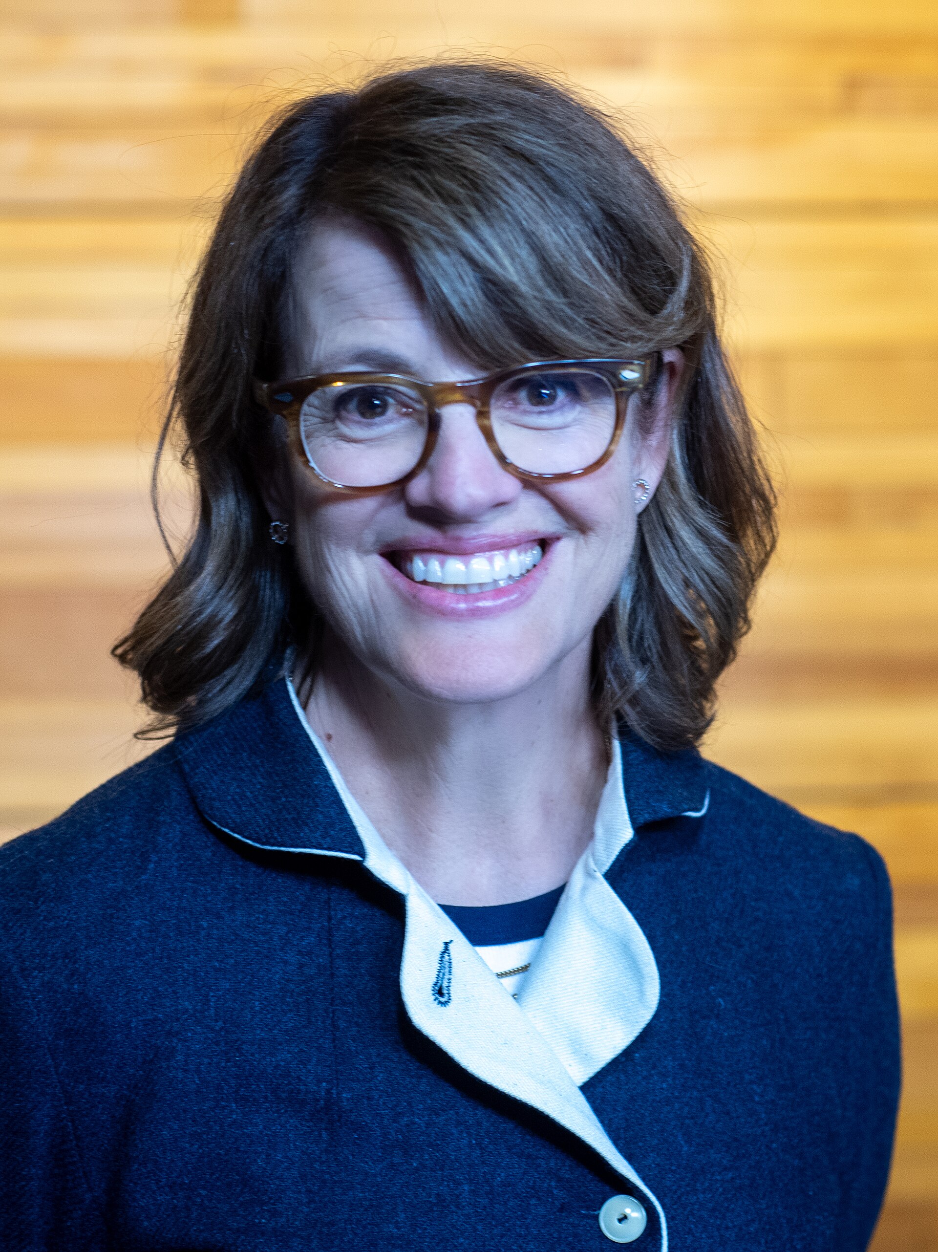 Kelly Corrigan, writer, at TED 2025 in Vancouver, Canada
