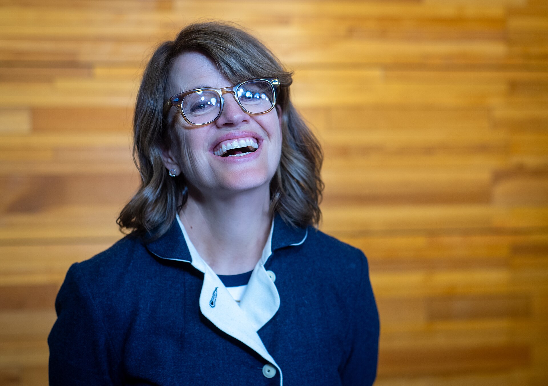 Kelly Corrigan, writer, at TED 2025 in Vancouver, Canada