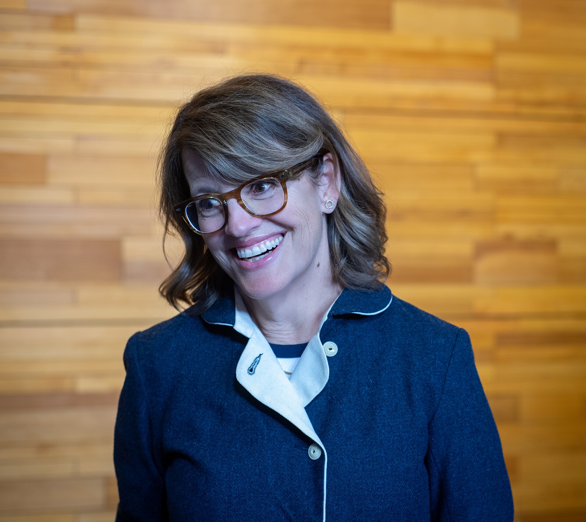 Kelly Corrigan, writer, at TED 2025 in Vancouver, Canada