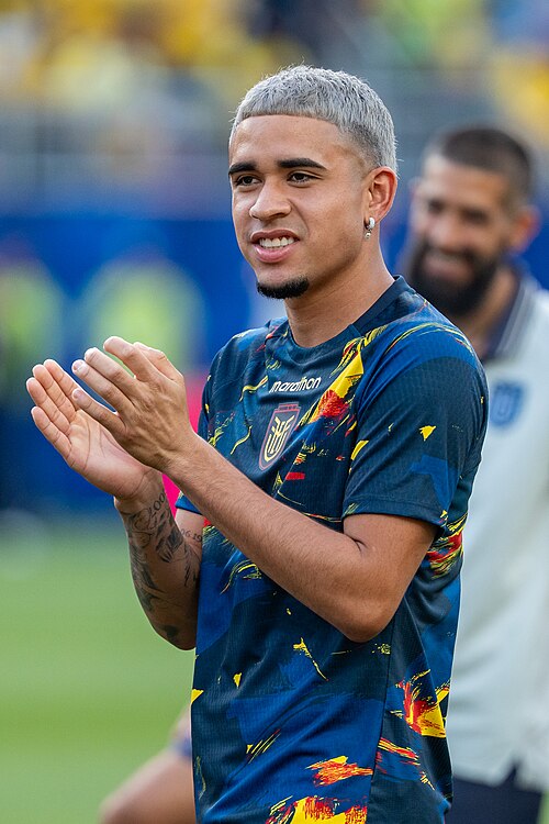 Kendry Paez during Côte d'Ivoire v Ecuador on 14 June 2026 at the 2026 FIFA World Cup