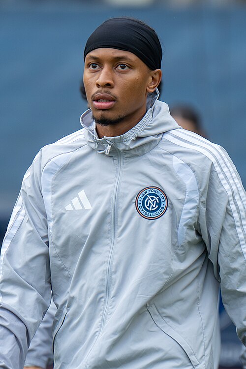 Kevin Pierre during New York City FC vs Columbus Crew on May 10, 2026