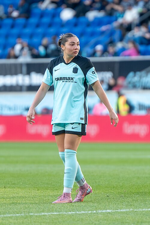 Khyah Harper during Gotham FC vs Racing Louisville on May 3, 2026