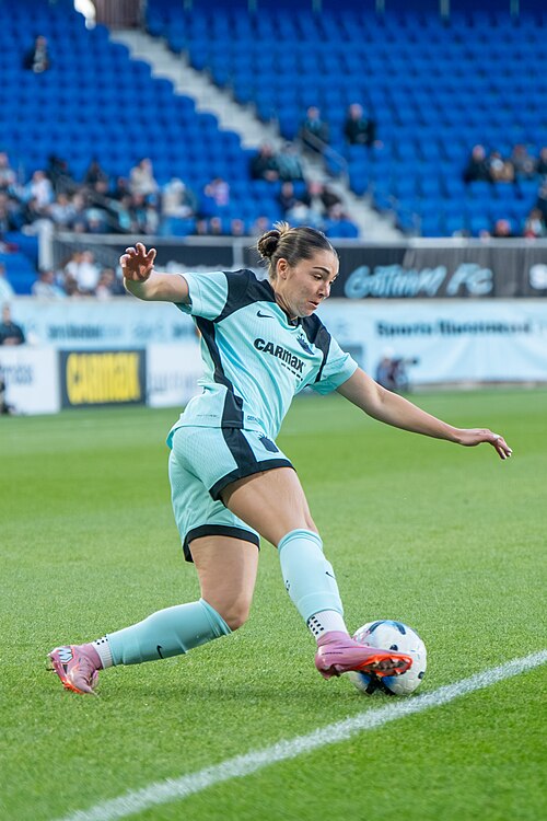 Khyah Harper during Gotham FC vs Racing Louisville on May 3, 2026