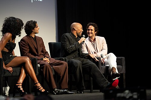Kiki Layne,  Xolo Maridueña, kendrick Sampson, Diego Boneta - cast and crew Q&A for Killing Castro at the 2026 Tribeca Film Festival, New York City, June 9, 2026.