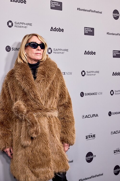 Kim Gordon at the 2026 Sundance Film Festival for The Best Summer