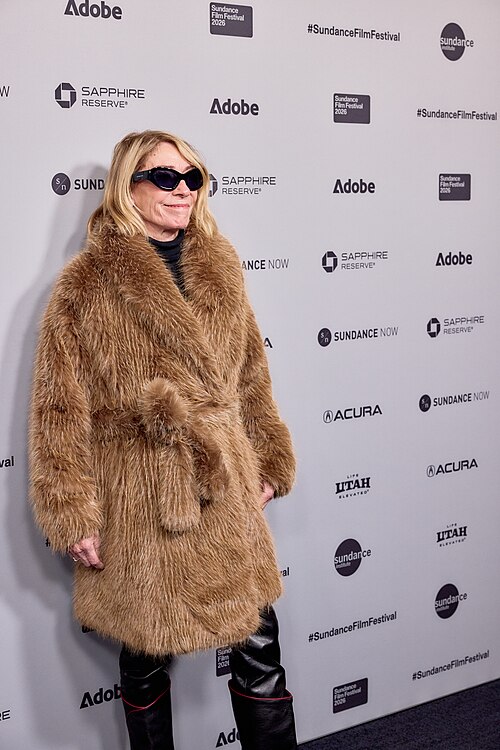 Kim Gordon at the 2026 Sundance Film Festival for The Best Summer