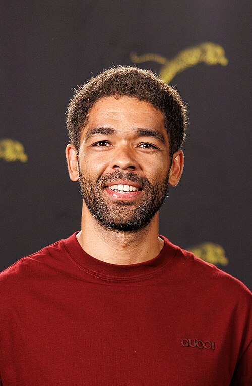 Kingsley Ben-Adir attends "Frank & Louis" photocall during the 79th Locarno Film Festival on August 10, 2026 in Locarno, Switzerland