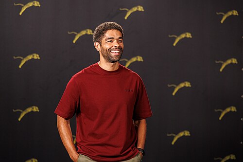 Kingsley Ben-Adir attends "Frank & Louis" photocall during the 79th Locarno Film Festival on August 10, 2026 in Locarno, Switzerland