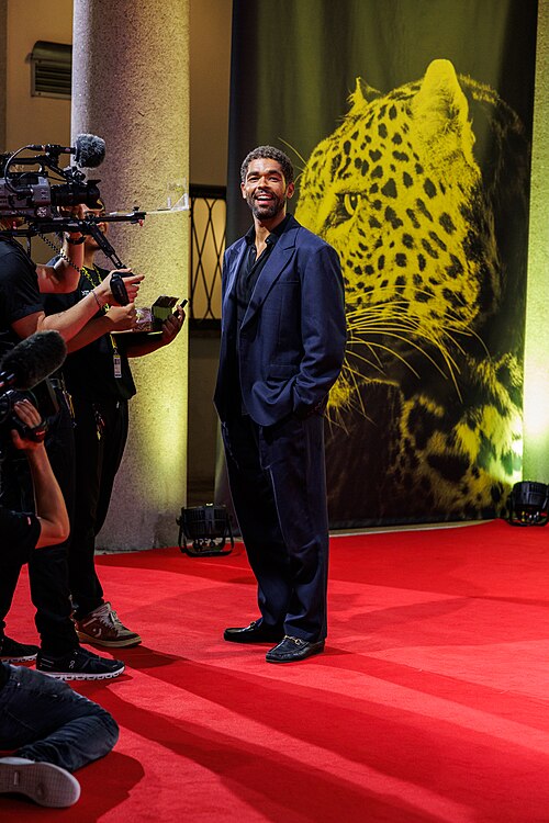 Kingsley Ben-Adir attends "Frank & Louis" red carpet during the 79th Locarno Film Festival on August 10, 2026 in Locarno, Switzerland.