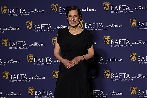 Kirsty Wark who presented a BAFTA TV Award, May 26