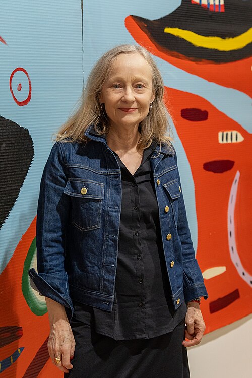 Klaudia Schifferle, Swiss artist, at Art Basel 2025