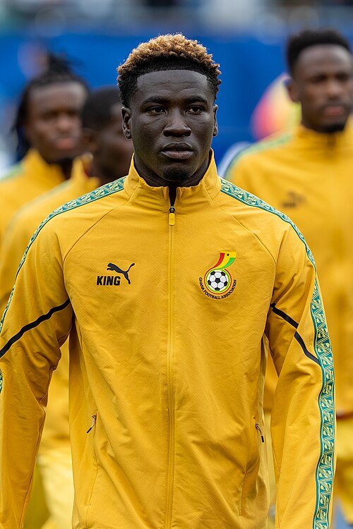 Kojo Peprah Oppong during England v Ghana on 23 June 2026 at the 2026 FIFA World Cup