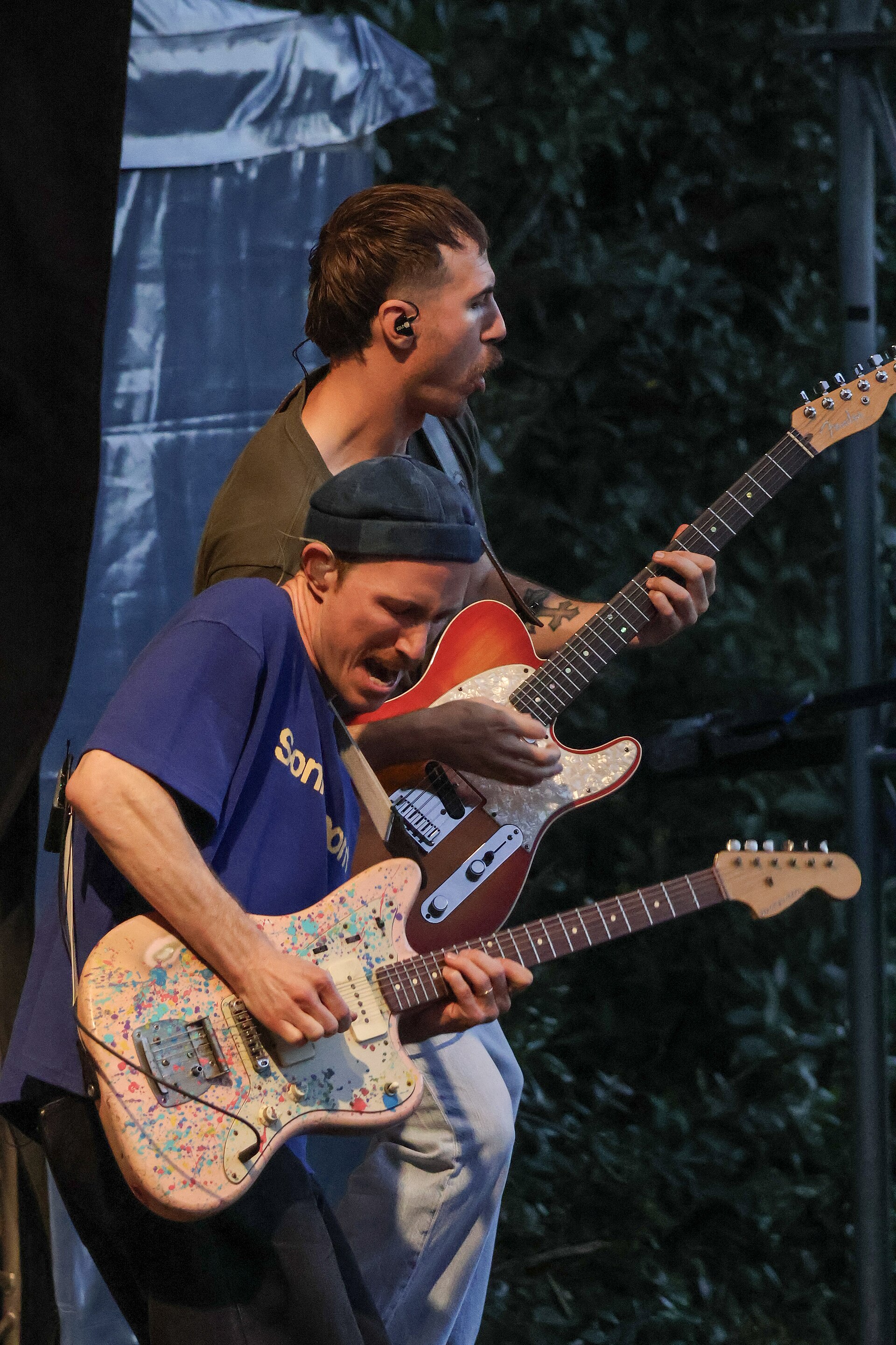 Konstant de la Porté & Paul Hammer performing with Will Linley in 2026