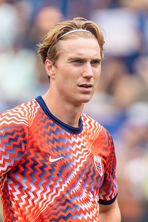 Kristian Thorstvedt during France v Norway on 26 June 2026 at the 2026 FIFA World Cup