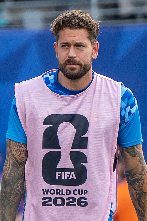 Kristoffer Nordfeldt during France v Sweden at the 2026 FIFA World Cup