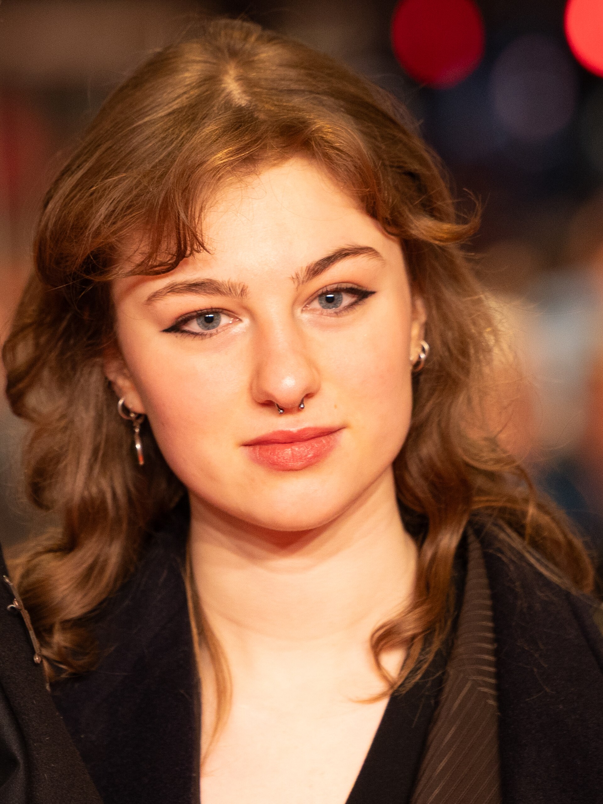 Kunigunde Kuhl on the red carpet at the 2025 Berlin International Film Festival