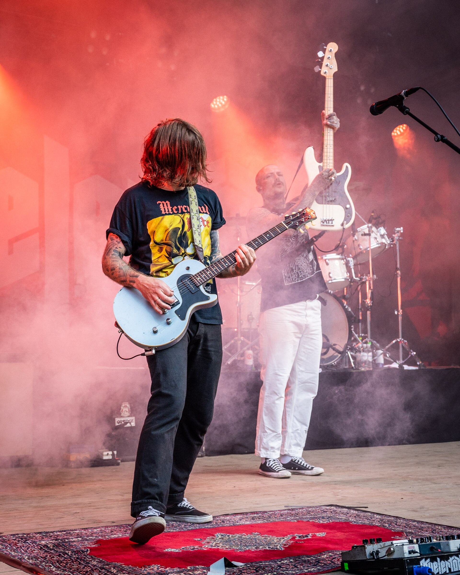 Kvelertak på Ravnedalen Live festival i Kristiansand, 2024.
Foto: Birgit Fostervold @knipselyst

CC: BY-SA 2.0