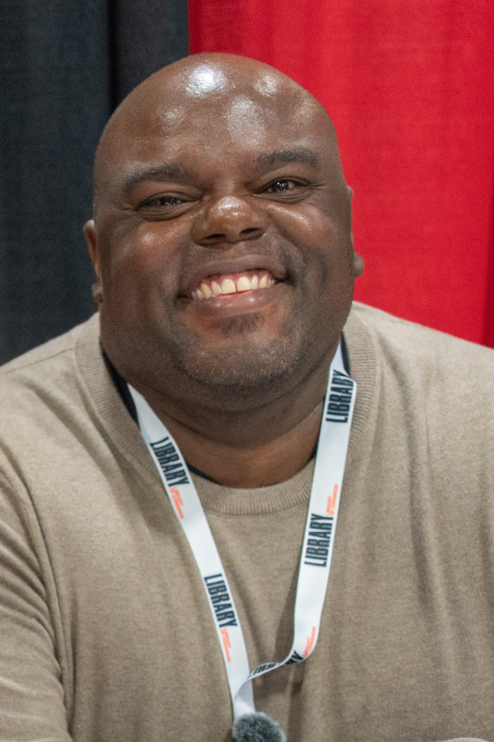 Kwame Mbalia, writer, at National Book Festival 2025, in Washington, D.C., in September 2025