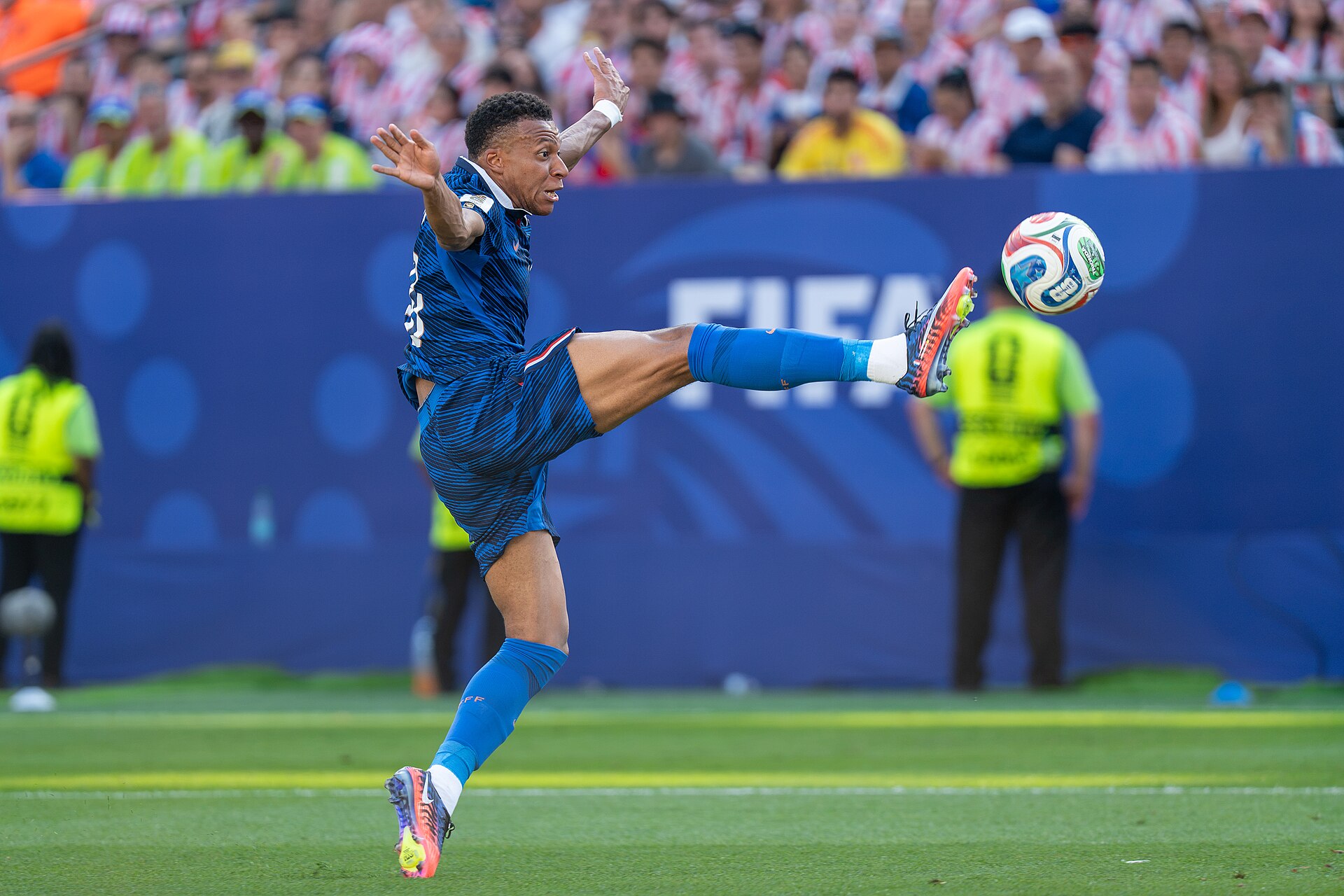 Kylian Mbappe during France v Paraguay at the 2026 FIFA World Cup