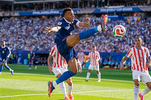 Kylian Mbappe during France v Paraguay at the 2026 FIFA World Cup