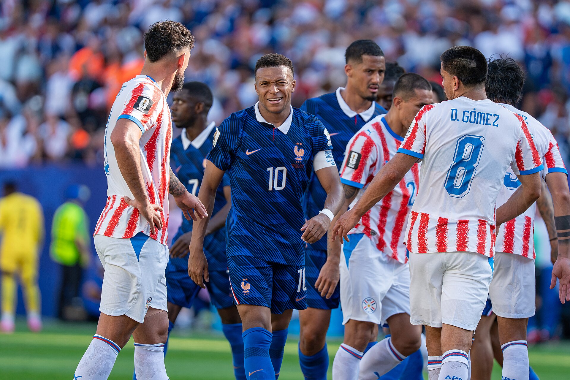 Kylian Mbappe during France v Paraguay at the 2026 FIFA World Cup